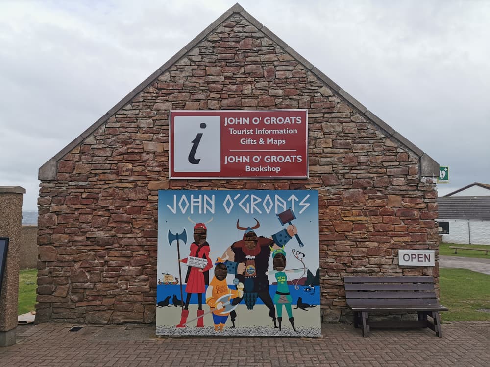 邓卡斯比角 - John o' Groats Signpost, Wick, Scotland