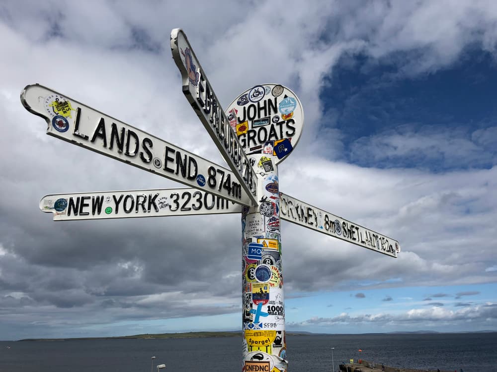 海栈 - John o' Groats Signpost, Wick, Scotland